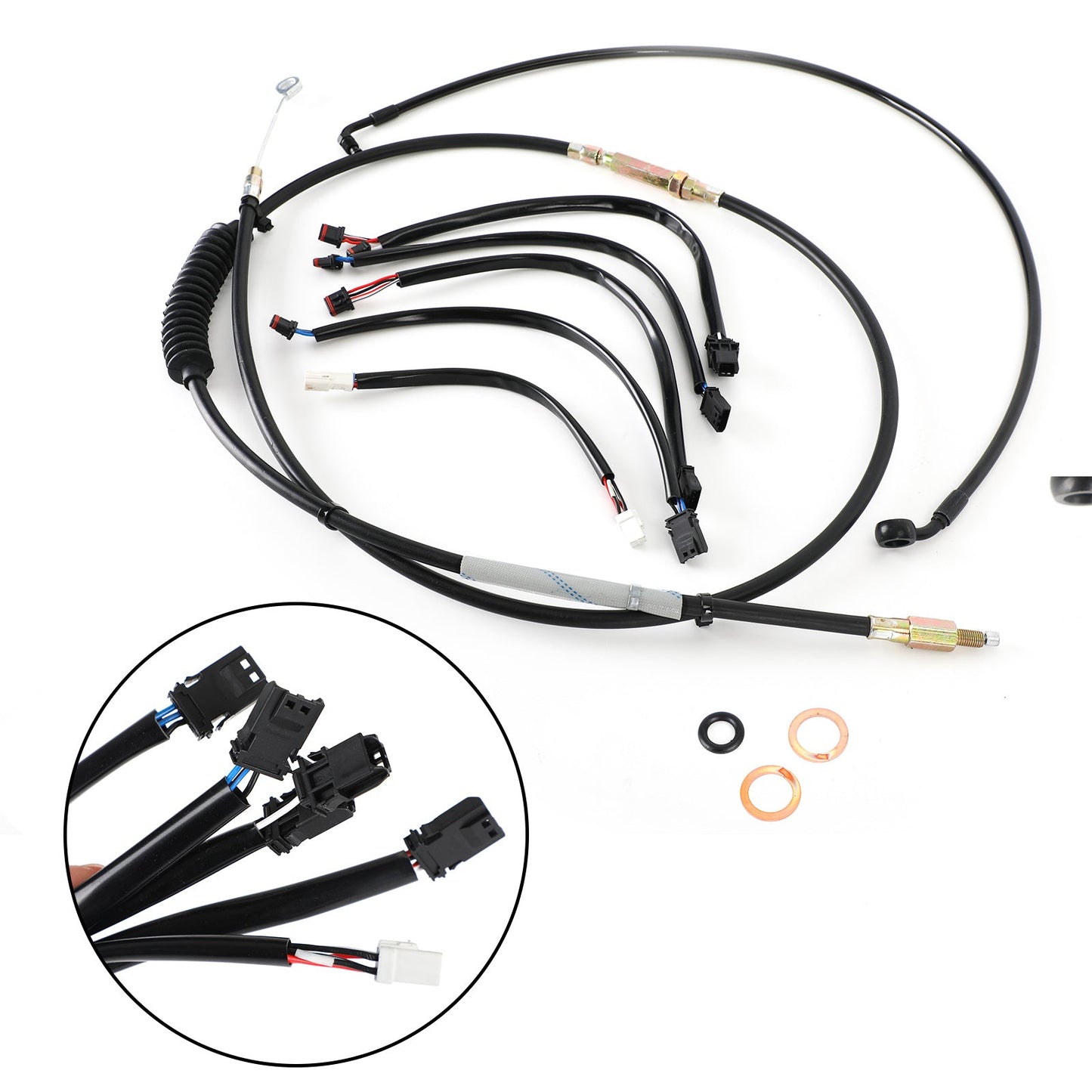 16" Handlebar Cable Kit Fit For Harley Low Rider S FXLRS 114 2020-2021