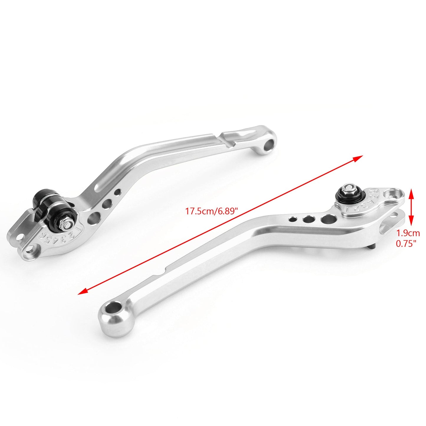 Long Clutch Brake Lever For KTM 790 Duke Before 2019 Silver Generic