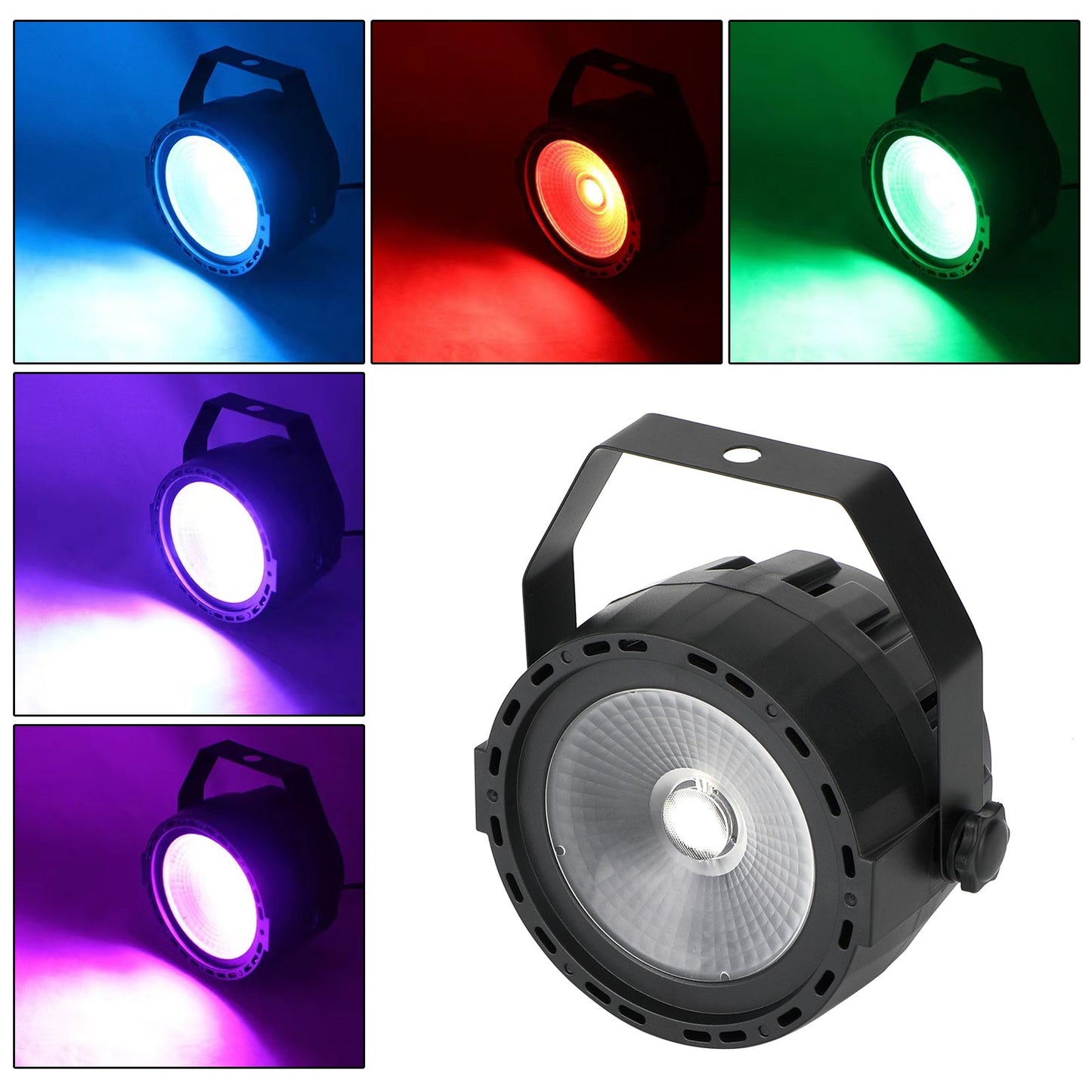 Mini Stage Wash Light Super Bright COB DMX DJ Show Par Light With Remote Control