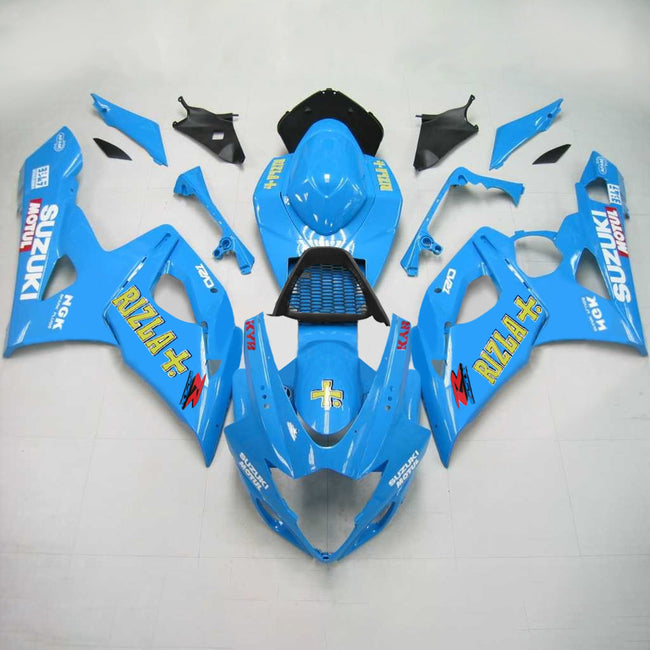 2005-2006 Suzuki GSXR1000 K5 Amotopart Injection Fairing Kit Bodywork Plastic ABS #143