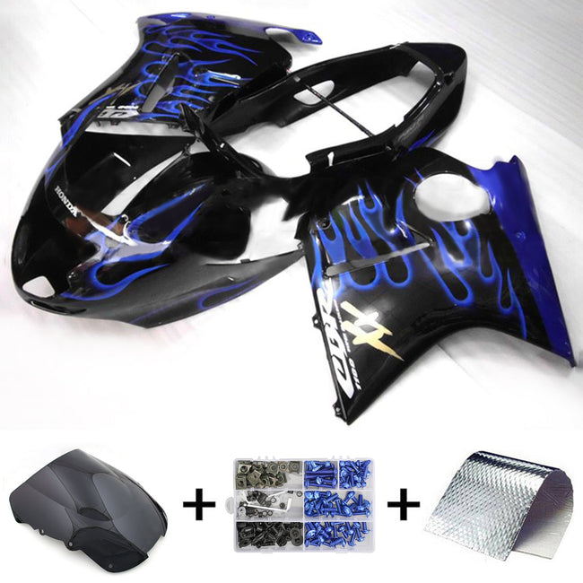 1996-2007 Honda CBR1100XX SuperBlackBird Injection Fairing Kit Bodywork ABS#120