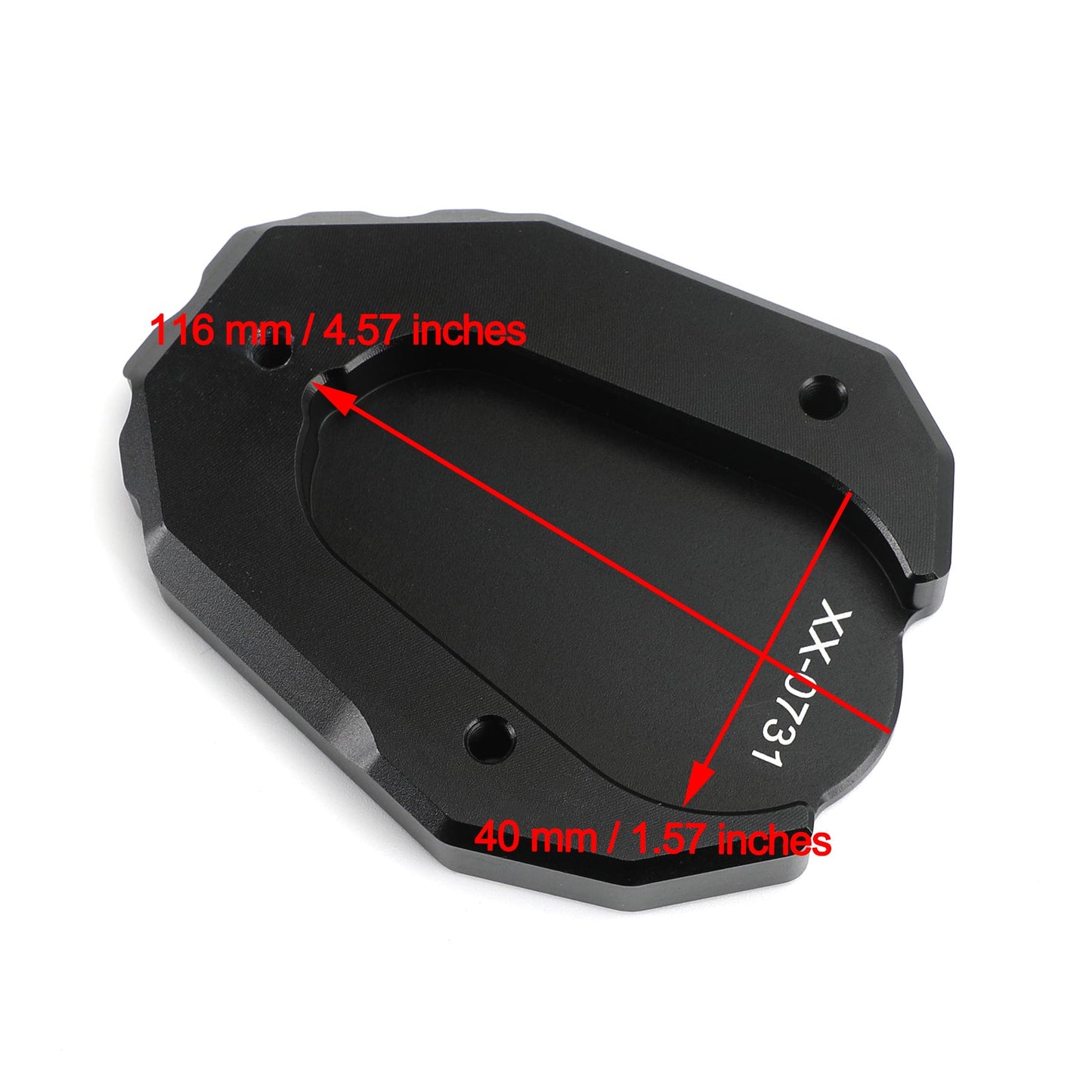 2021 Triumph TIGER 900 RALLY PRO / GT LOW Kickstand Plate Pad