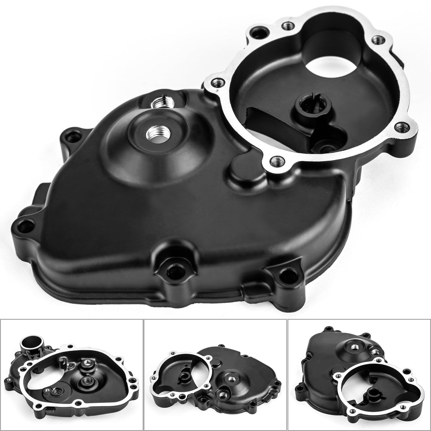 Alternator Stator Engine Cover Crankcase For Kawasaki ZX6R ZX-6R 2009 2010 2011 Black