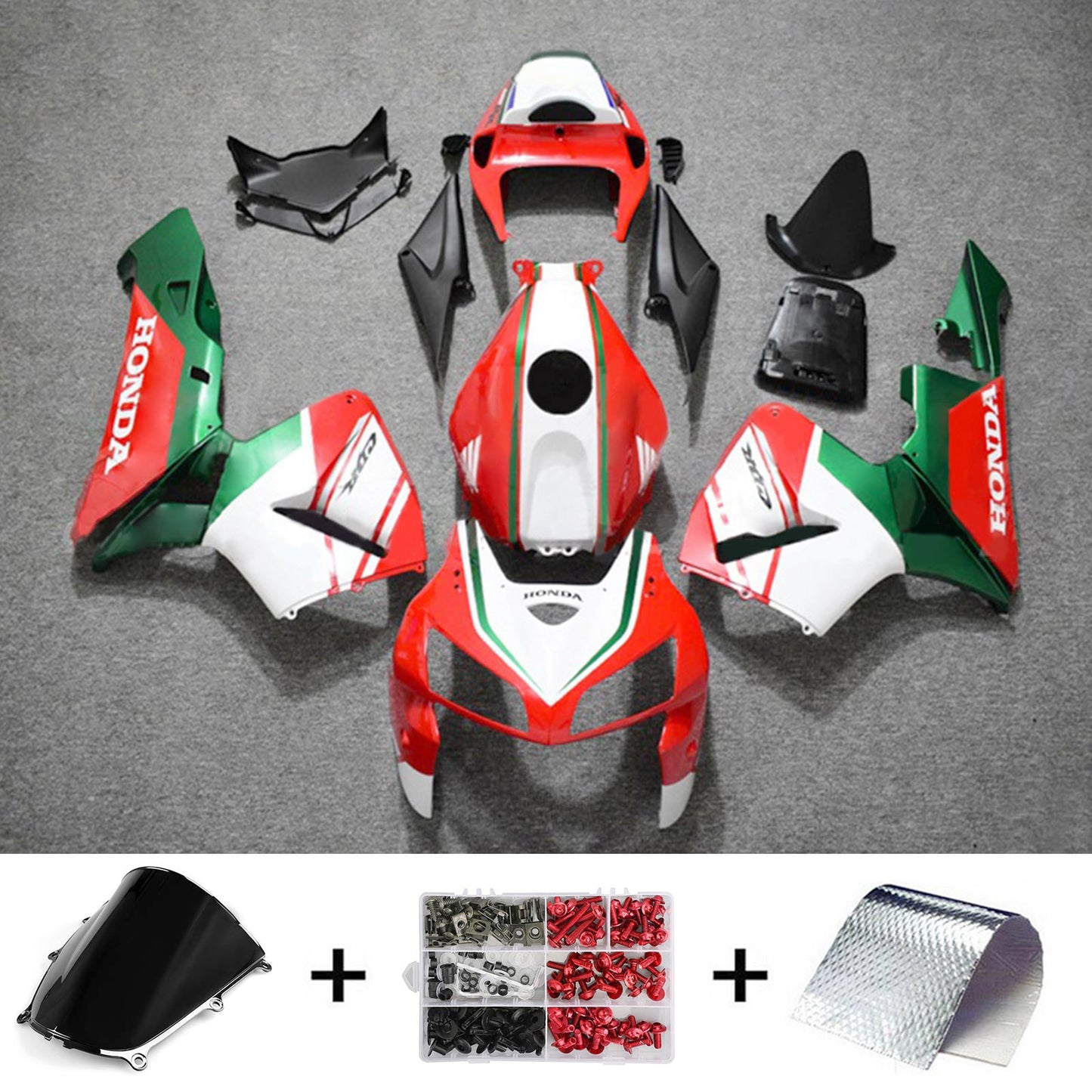 2005-2006 Honda CBR600RR F5 Injection Fairing Kit Bodywork Plastic ABS#245