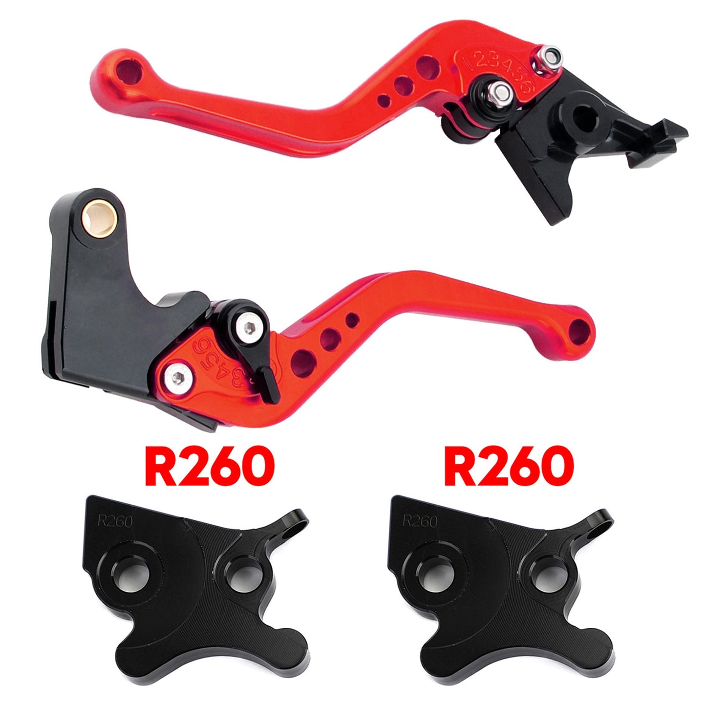 Motorcycle Short Clutch Brake Lever fit for VESPA GTS 300 Super