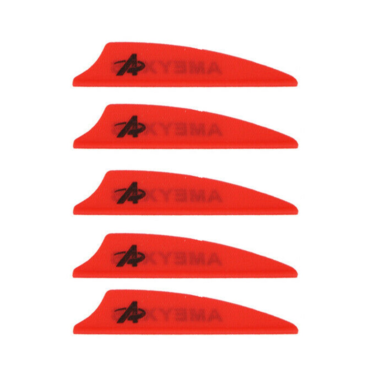 50pcs 2" 3" 4" Archery Plastic Vanes Arrow Feathers Rubber Fletches Fletching