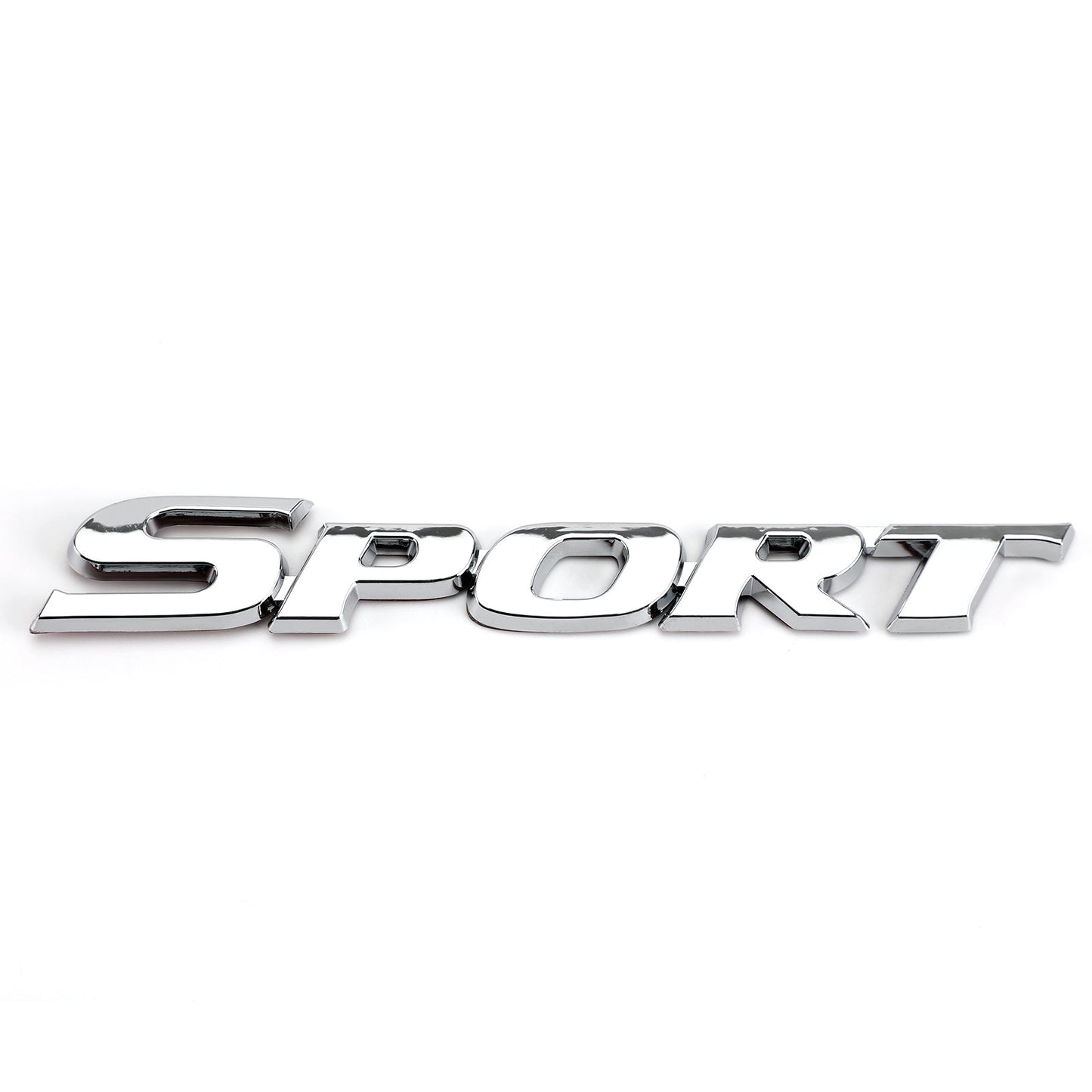 3D Metal Sport Logo Car Trunk Tailgate Emblem Badge Decal Sticker Silver