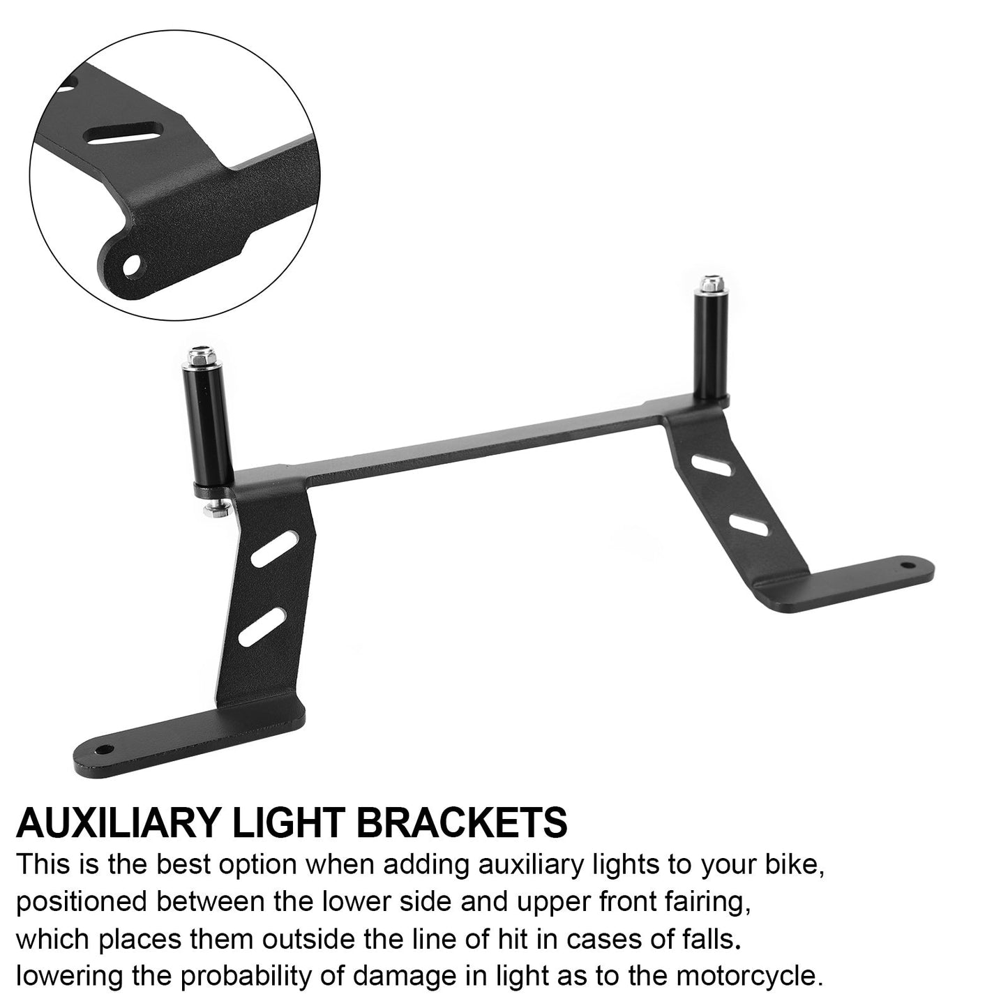 Auxiliary Light Mounting Bracket For BMW R1200GS R1250GS Adventure 2014-2021