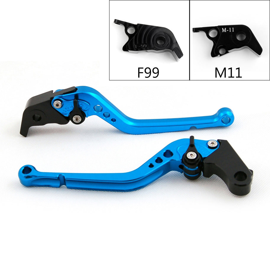 Long Brake Clutch Levers For KTM RC8/R 09-16 1290 990 Super 690 Duke 2017 Black