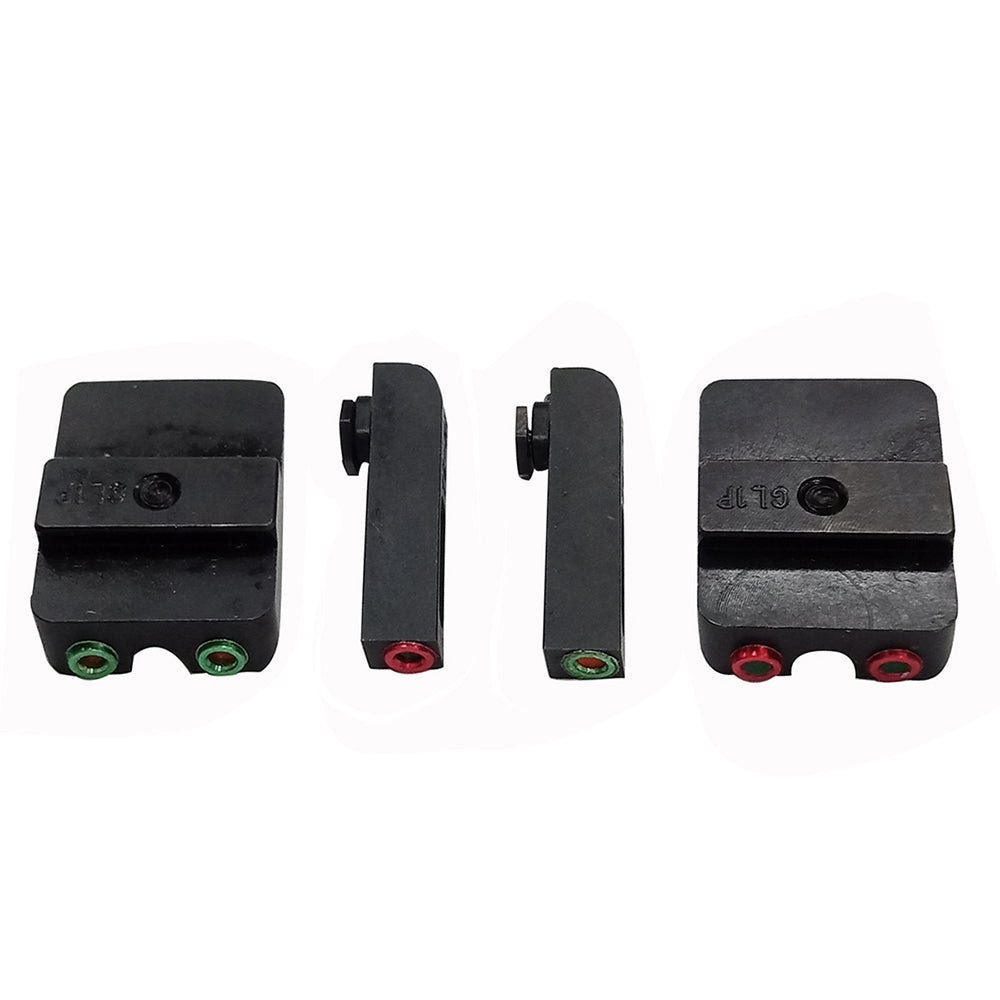 Fiber Optic Glock Sights For Models 17 19 22 23 24 26 27 33 34 35 38 39 45