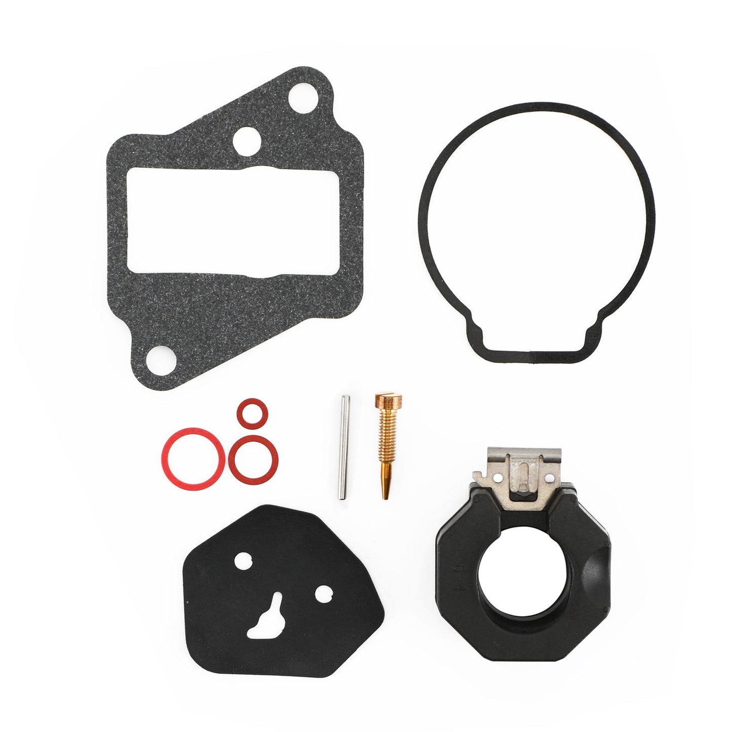 Carburetor Rebuild Kit for Yamaha 9.9-15hp 85-95 6E7-W0093-04-00 6E7-W0093-01-00