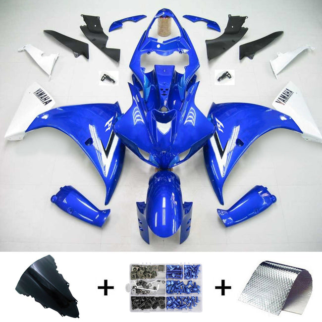 2012-2014 Yamaha YZF 1000 R1 Amotopart Injection Fairing Kit Bodywork Plastic ABS #118