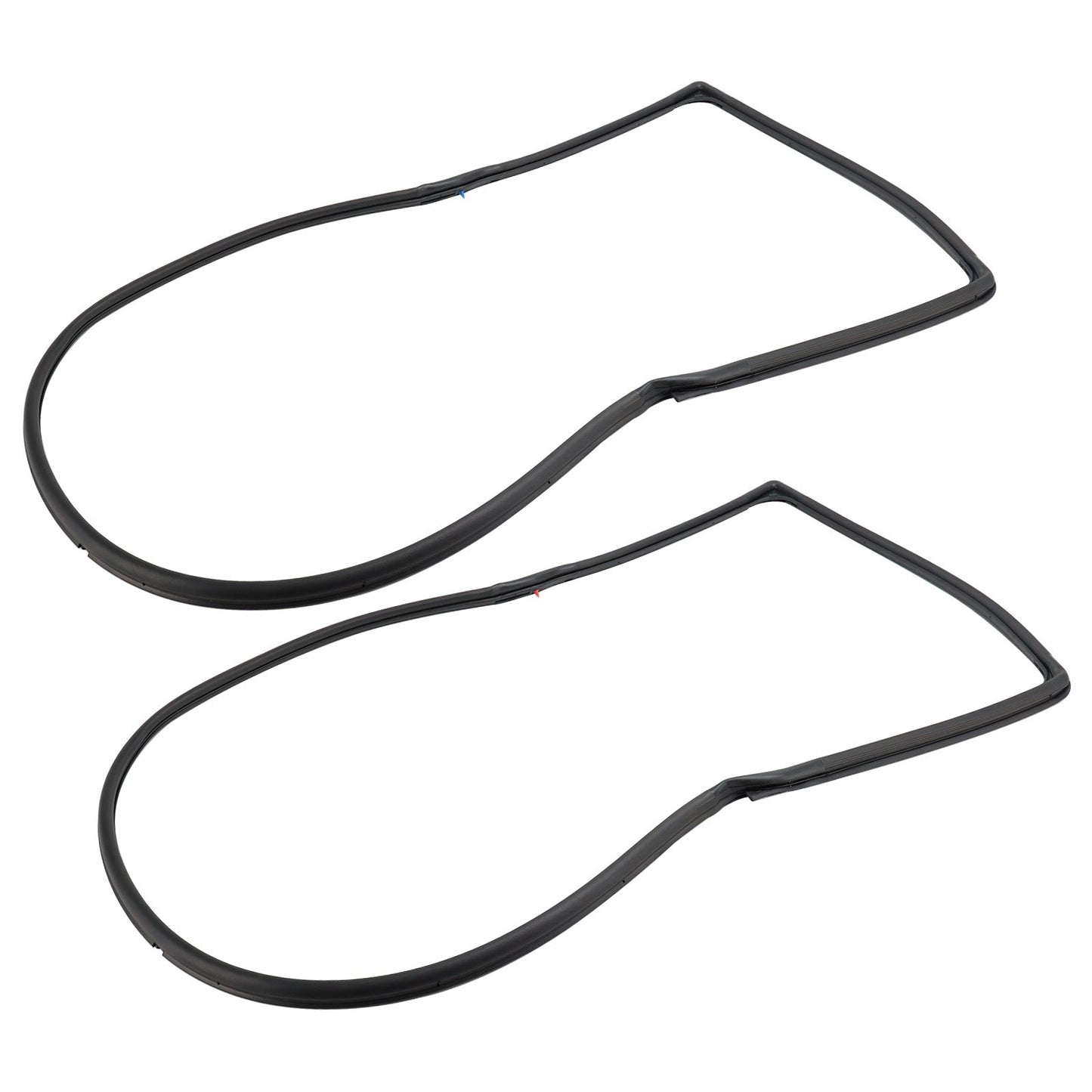 2007-2017 Jeep Wrangle JK 2pcs Front Door Weatherstrip Gasket Seal