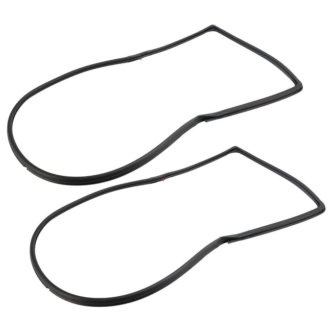 2007-2017 Jeep Wrangle JK 2pcs Front Door Weatherstrip Gasket Seal