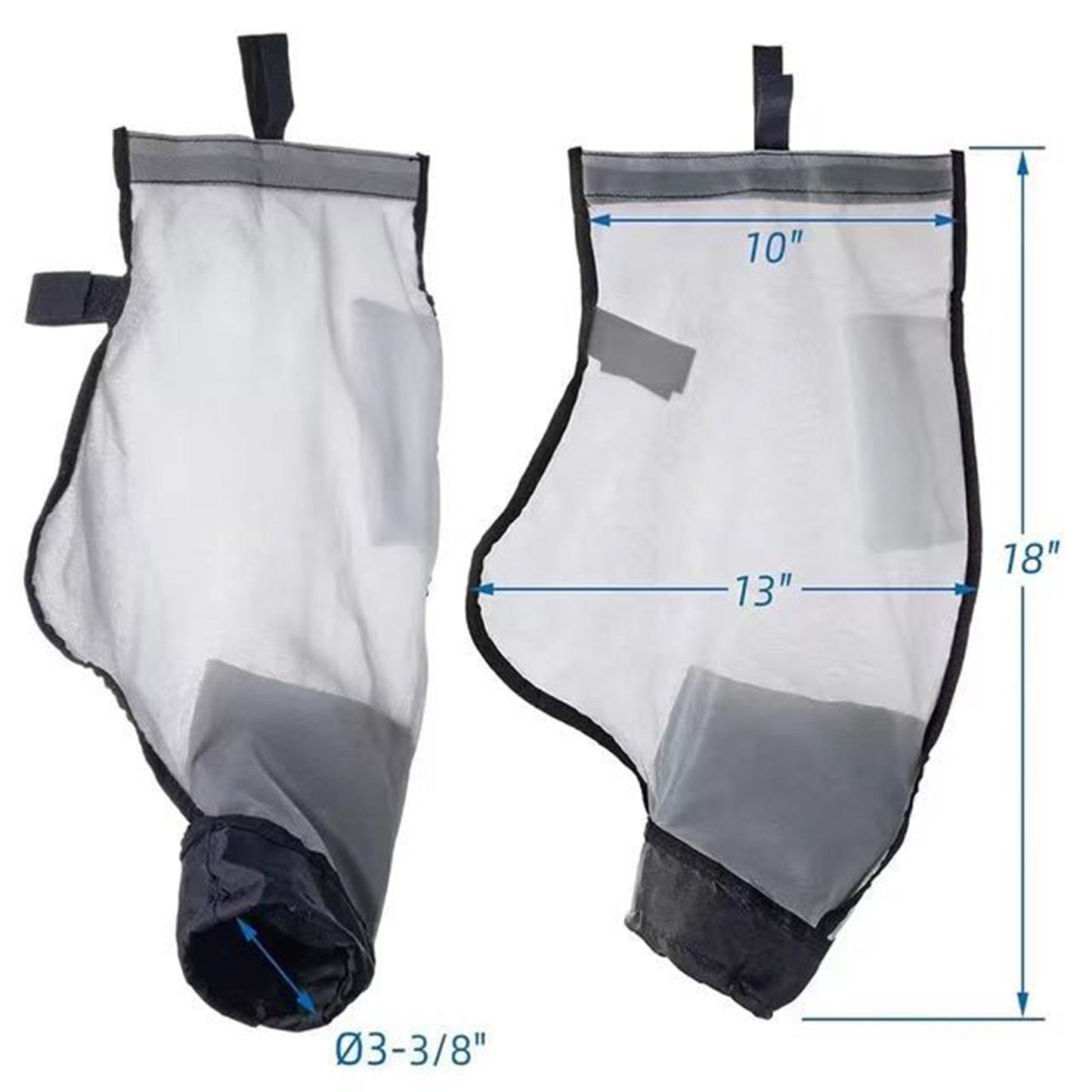 Black Pool Cleaner Filter Bag Accessories For Polaris Pool Cleaner 240 360