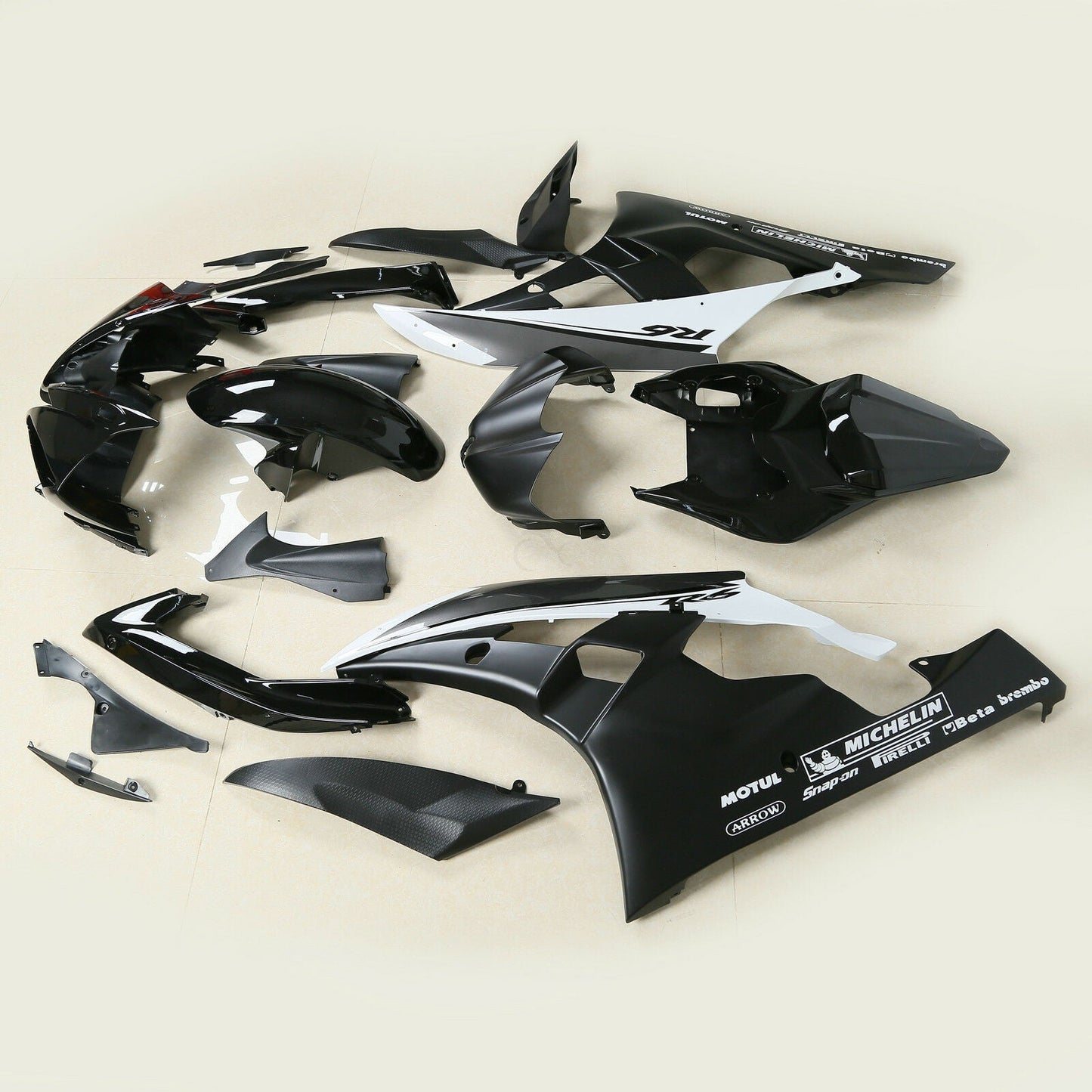 2006-2007 Yamaha YZF R6 YZF-R6 INJECTION Plastic Fairing Bodywork Kit #25