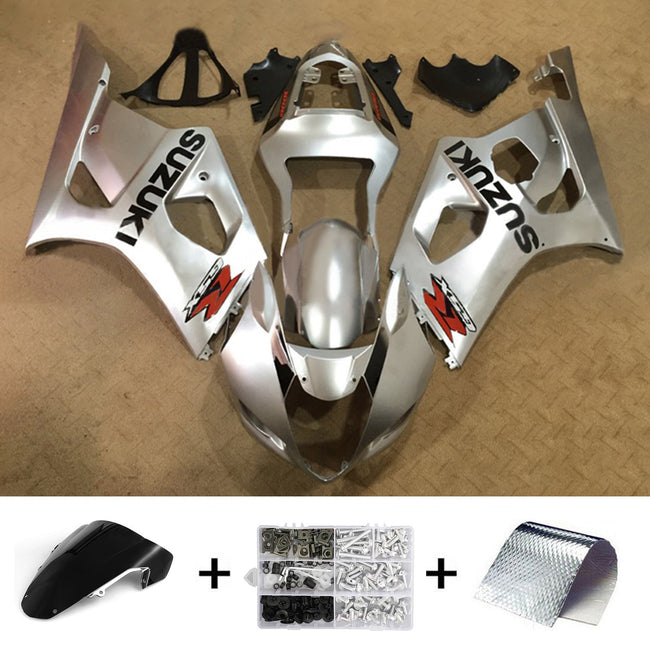 2003-2004 Suzuki GSXR1000 K3 Injection Fairing Kit Bodywork Plastic ABS#125