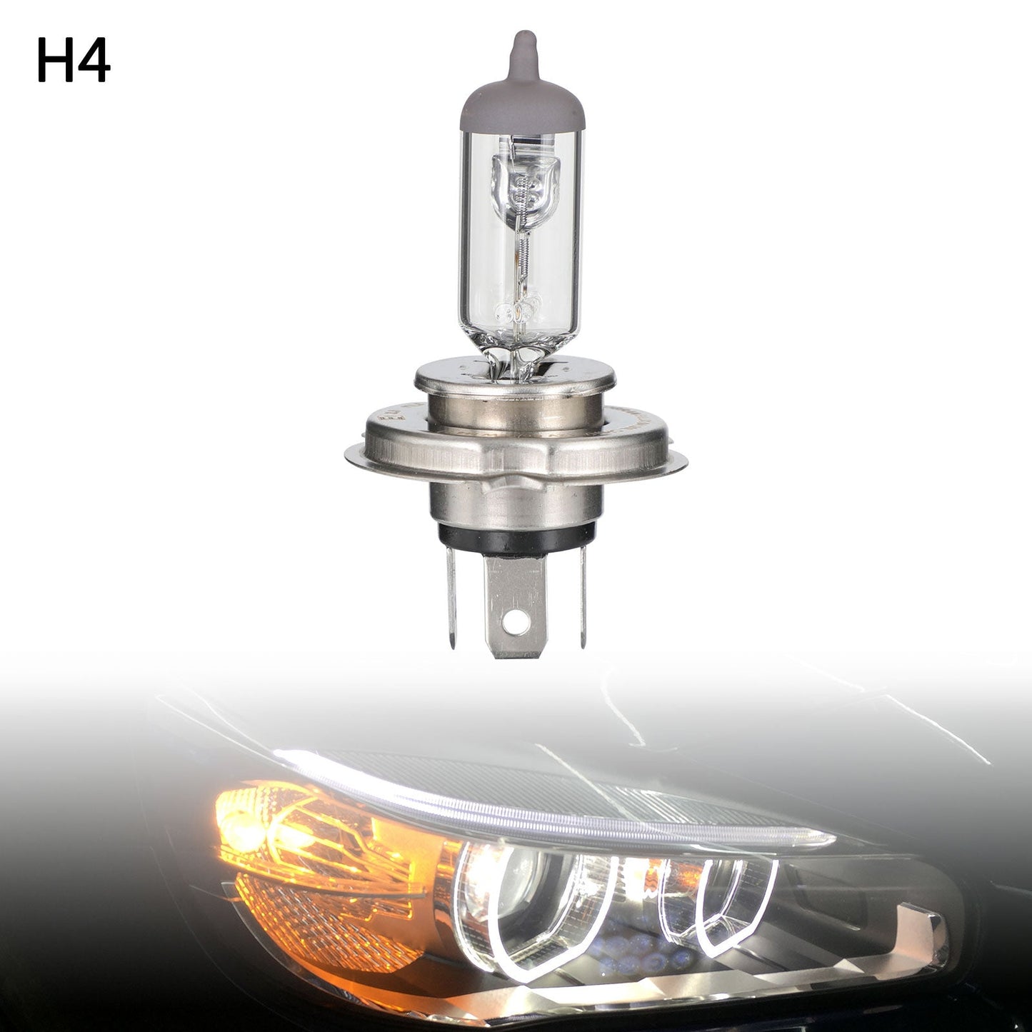 For OSRAM Car Headlight Lamp Longevity Lamp 64193L H4 60/55W P43t