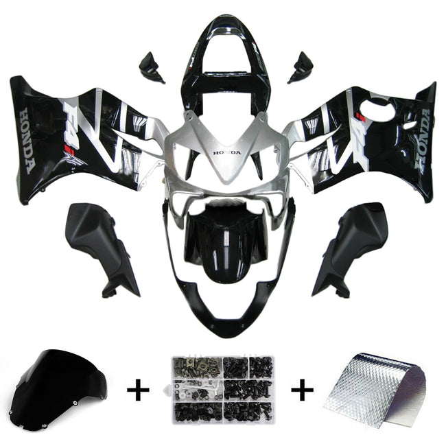 2001-2003 Honda CBR600 F4i Injection Fairing Kit Bodywork Plastic ABS #125