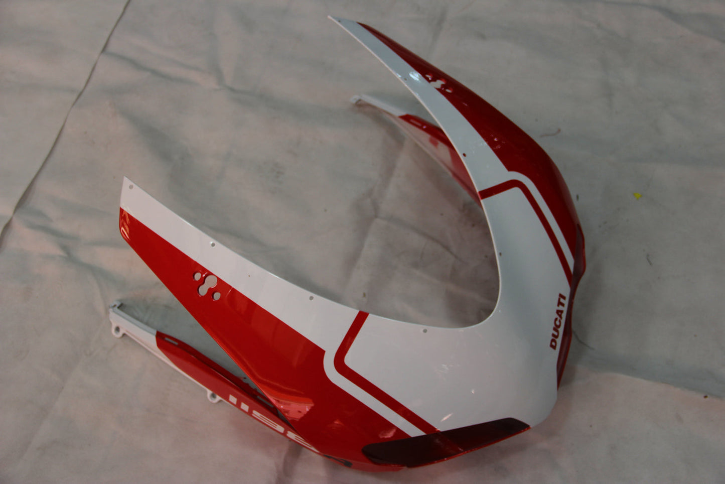 2007-2012 Fairings Ducati 1098 1198 848 Red Black 1198 Racing Generic