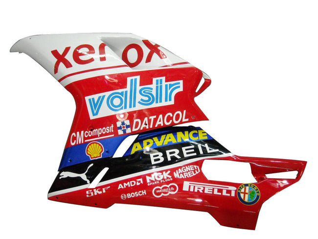 2007-2012 Ducati 1098 1198 848 Red Xerox Fairings Generic