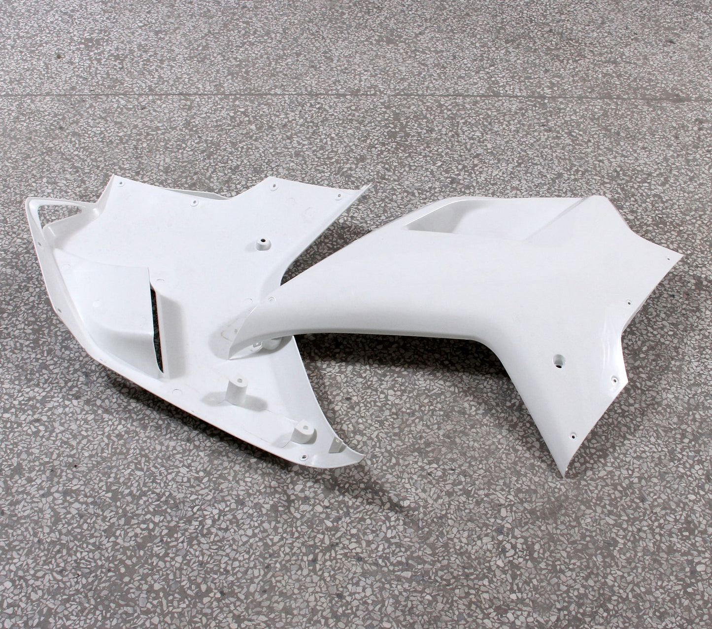 2007-2012 Fairings for Ducati 1098 1198 848 White 1198 Racing Generic