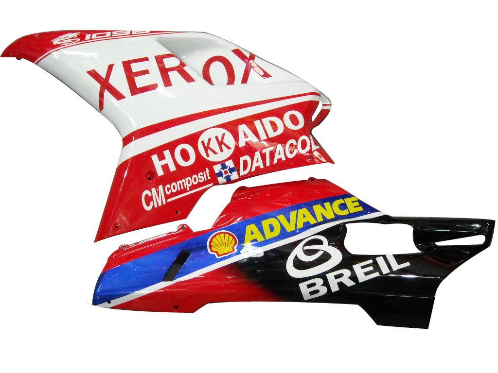 2007-2012 Fairings Ducati 1098 1198 848 Red & White Xerox Racing Generic