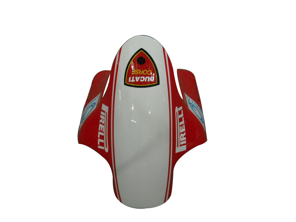 2007-2012 Ducati 1098 1198 848 Red & White Xerox Fairings Generic