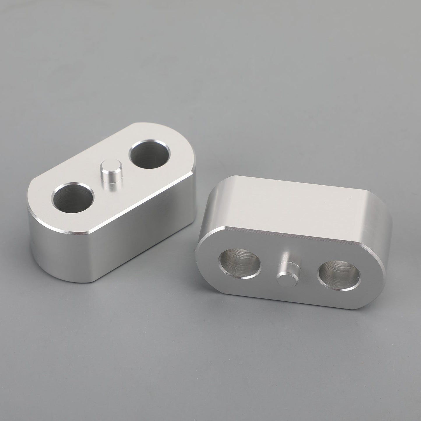 2012-2020 Triumph Tiger 800 /1200 Explorer Silver HANDLEBAR Bar Risers 20mm Rise