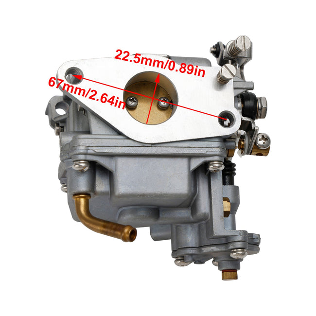 Carburetor Carb fit for Tohatsu Mercury 4 Stroke 9.8HP Outboard 3DP-03100-2