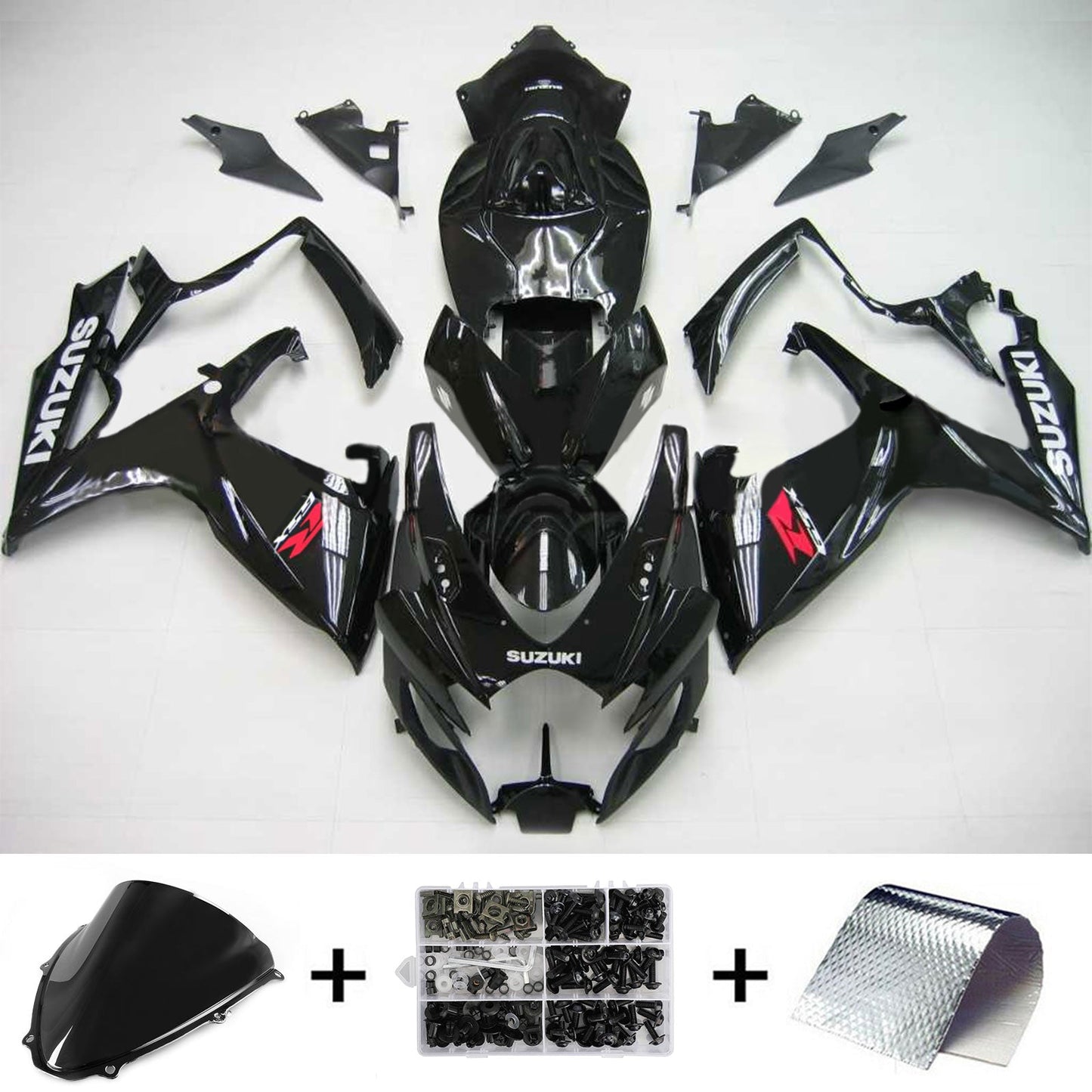 2006-2007 Suzuki GSXR 600/750 K6 Amotopart Injection Fairing Kit Bodywork Plastic ABS #104