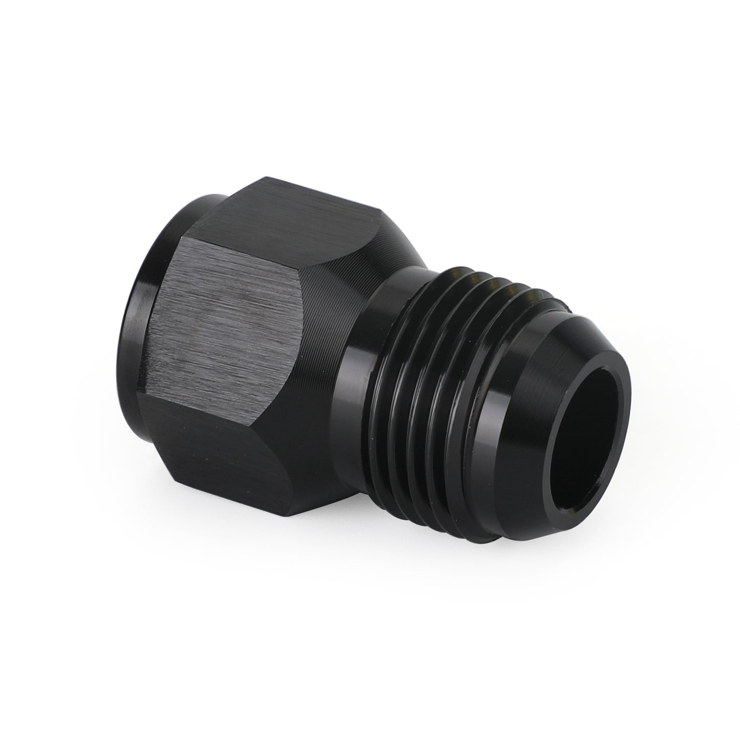 Black 8AN Female -10AN Male AN Flare Fitting Reducer Adapter 8AN to 10AN