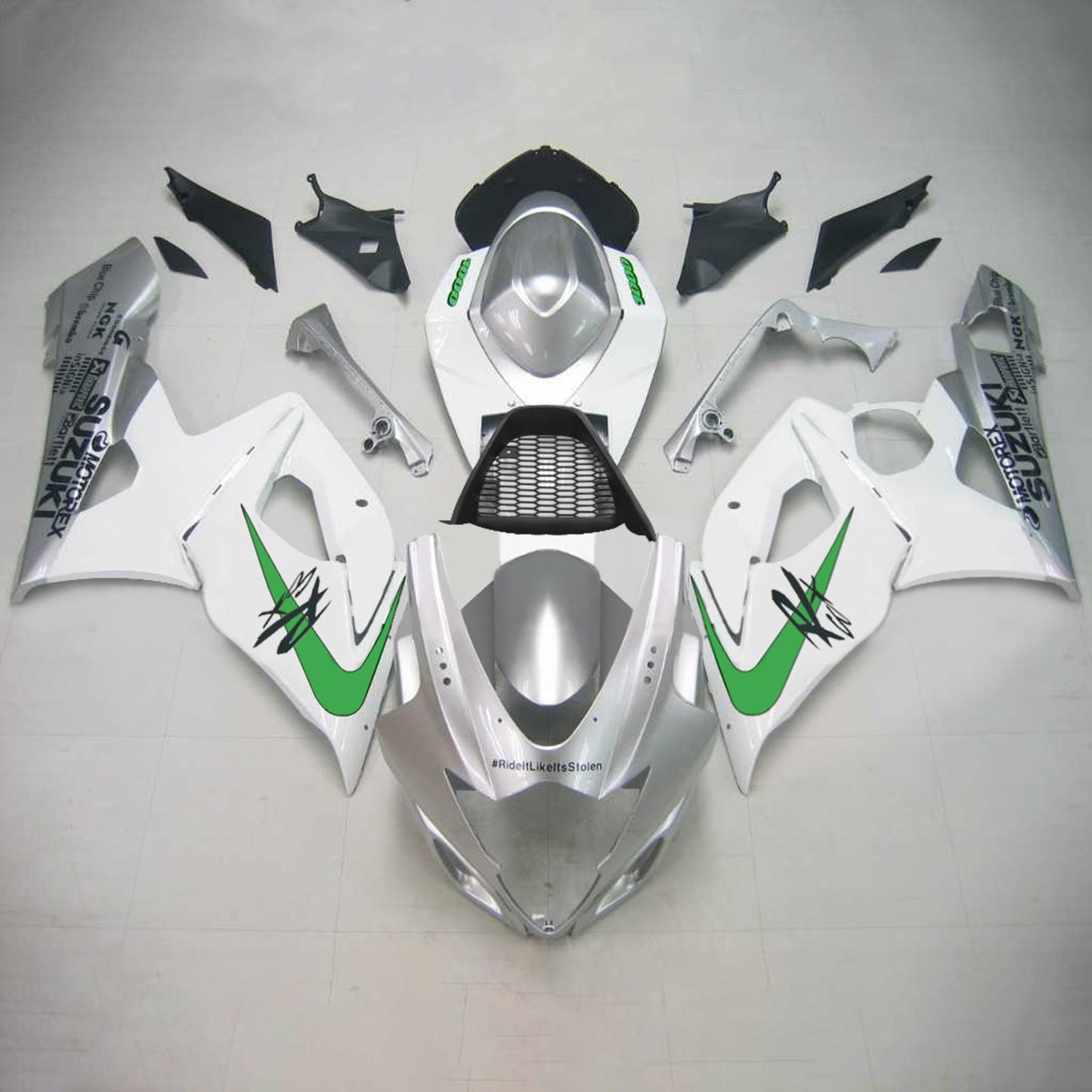 2005-2006 Suzuki GSXR1000 K5 Amotopart Injection Fairing Kit Bodywork Plastic ABS #136