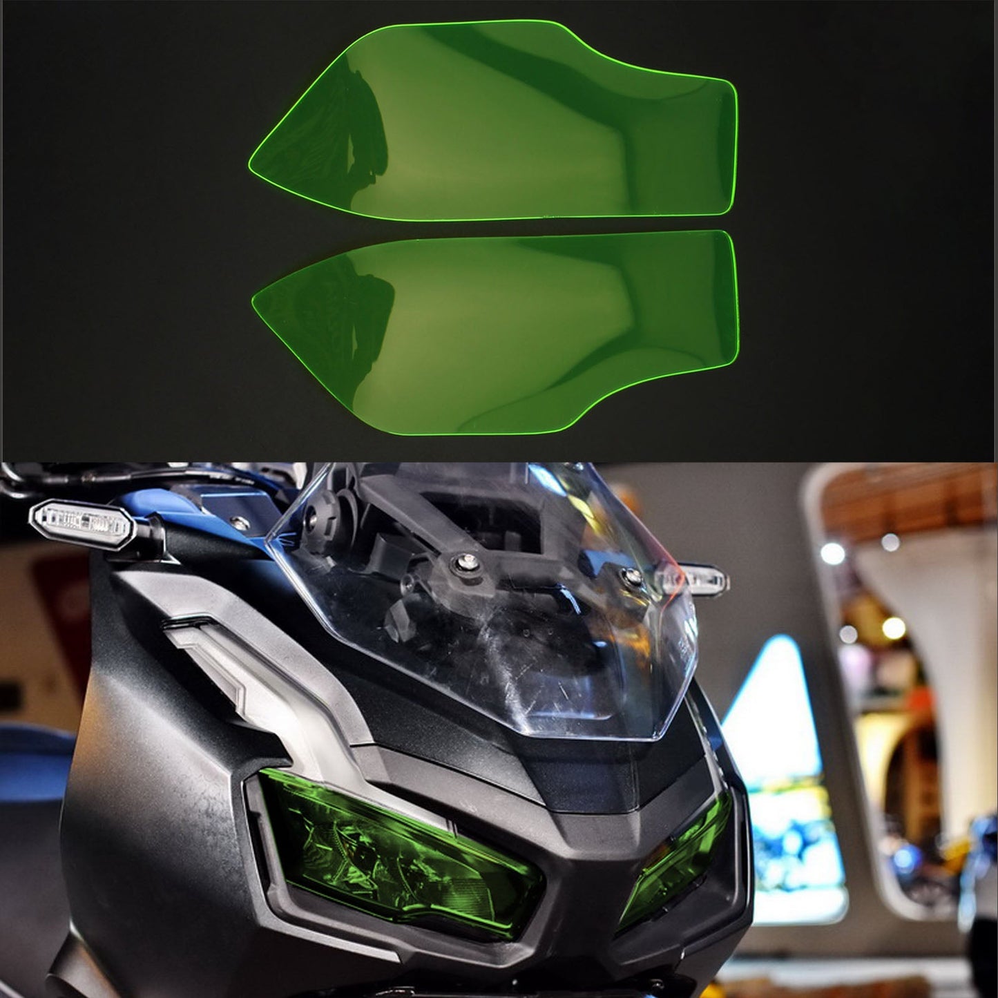 Front Headlight Lens Lamp Protection Cover Clear Fit For Honda Adv 150 2019-2020