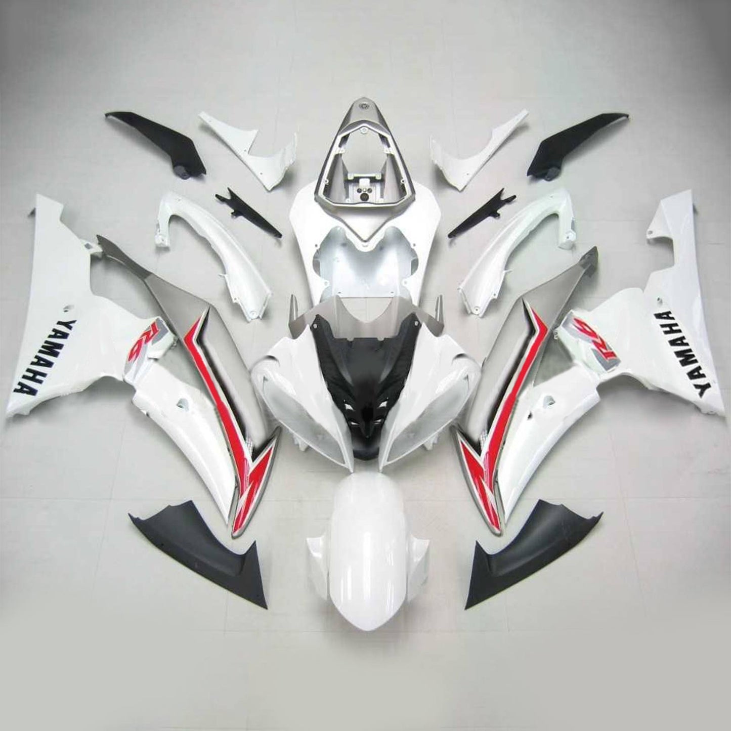 2008-2016 Yamaha YZF 600 R6 Amotopart Injection Fairing Kit Bodywork Plastic ABS #109