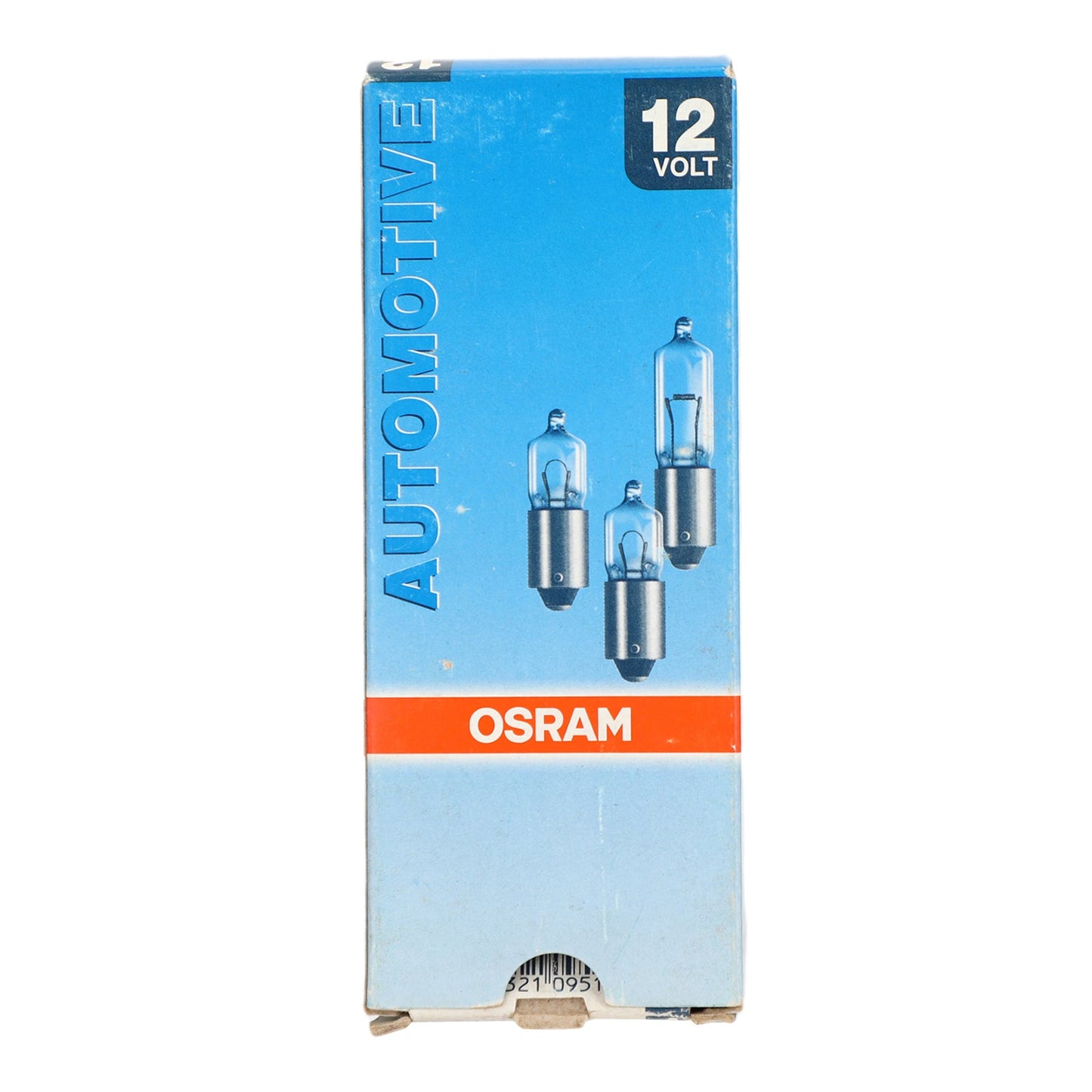 10x For OSRAM General Lighting Halogen Auxiliary Light H21W 12V BAY9S