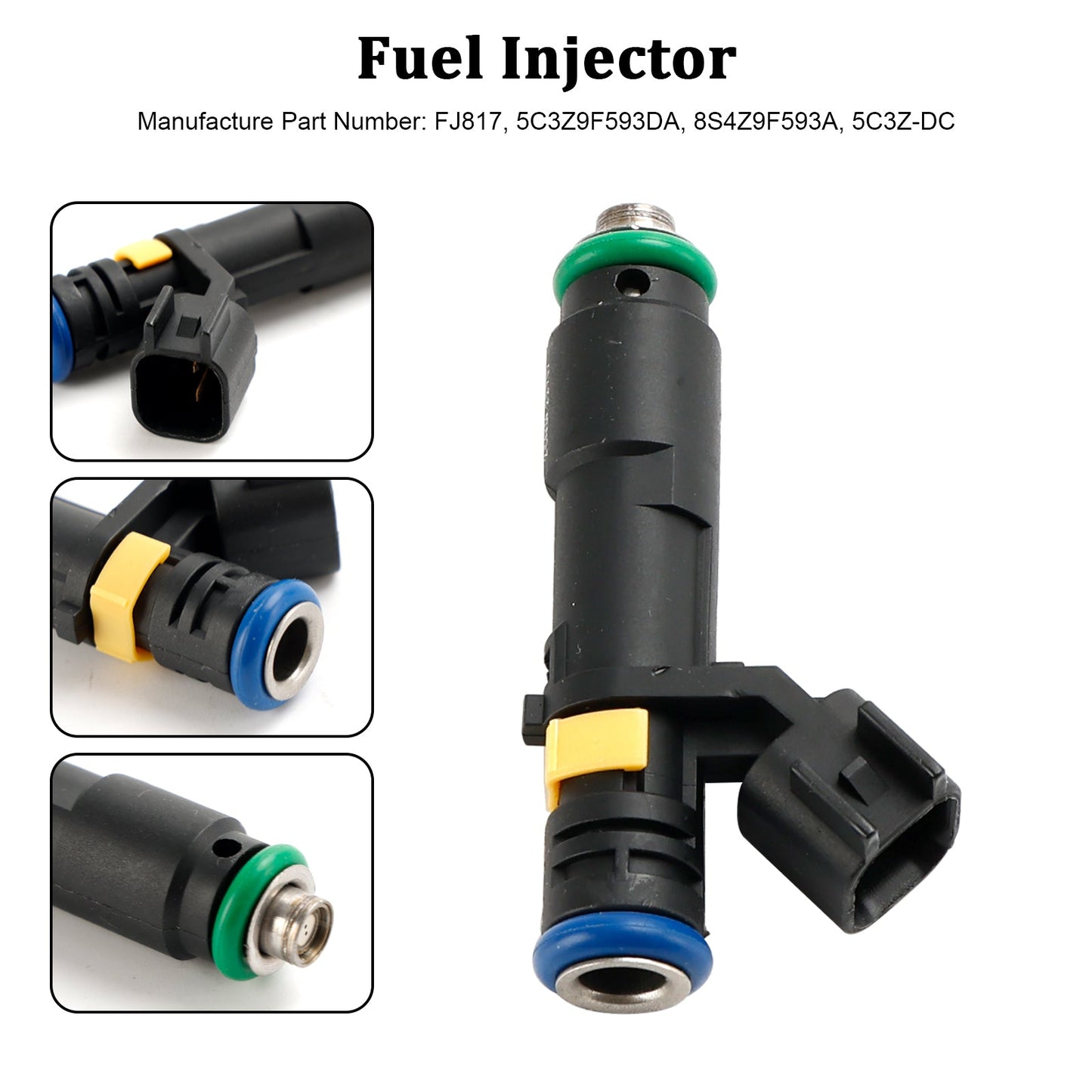 1PCS Fuel Injector Fit Ford F150 F250 F350 Expedition Super Duty 2005-2007 5.4L