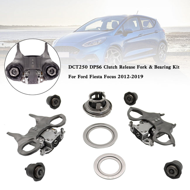 Ford EcoSport 2013-Up 6DCT250 DPS6 Clutch Release Fork & Bearing Kit AE8Z7515D CA6Z7515H CA6Z7A508B AE8Z7515C