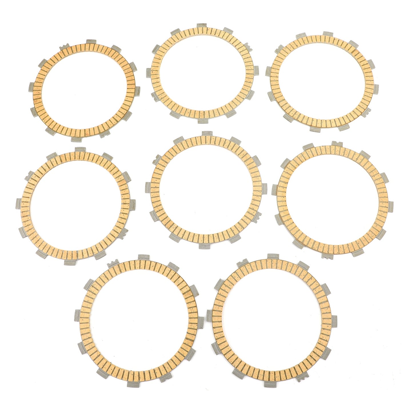Clutch Plate Kit - Friction Plates For Yamaha VMAX12 V-MAX (JP) VMX12 V-MAX XVZ1200 XVZ1300