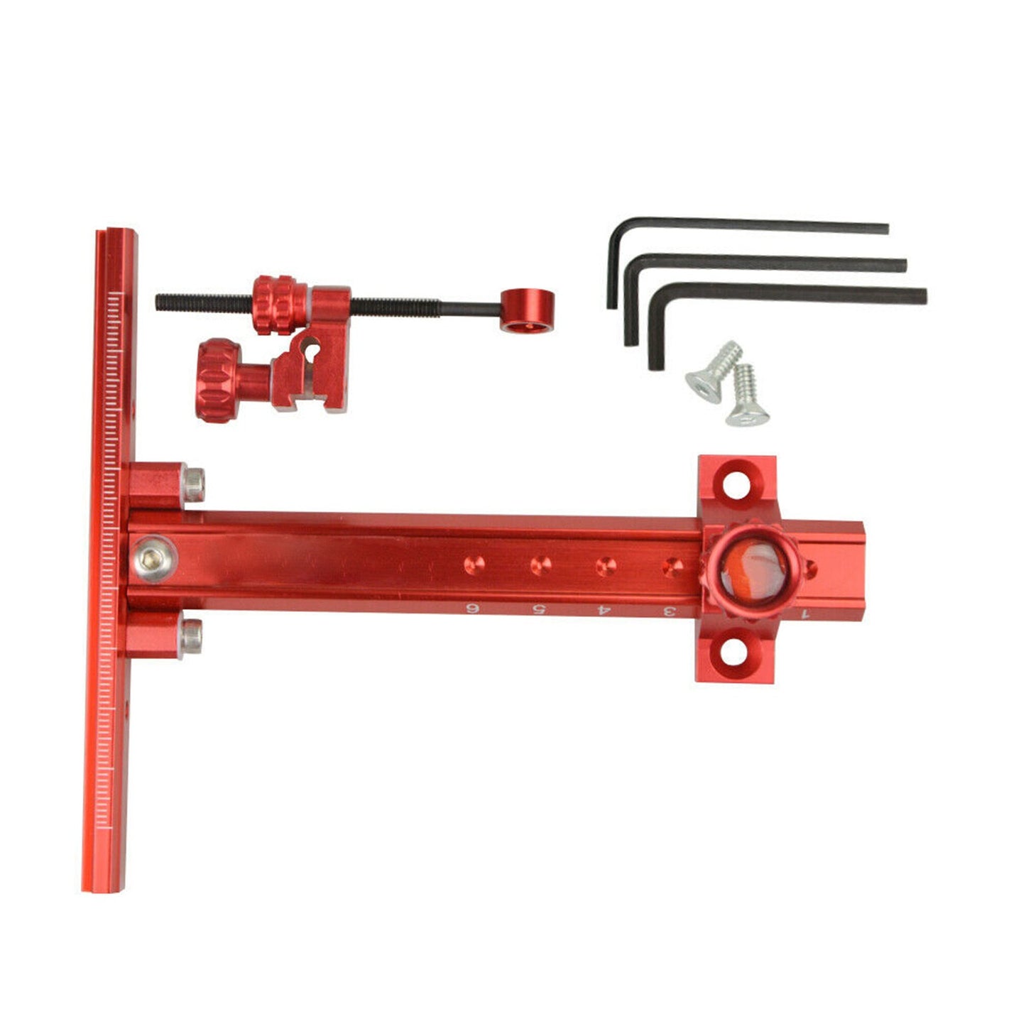 6" Archery Recurve Bow Sight Adjustable Hunting Shooting