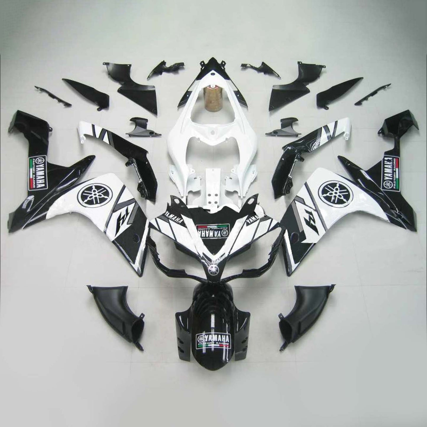 2007-2008 Yamaha YZF 1000 R1 Injection Fairing Kit Bodywork Plastic ABS #112