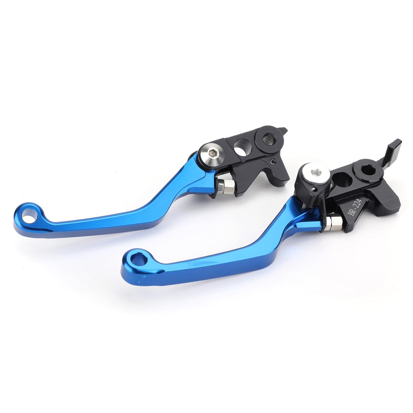 Pair Motorcycle Aluminum CNC Pivot Brake Clutch Levers Dirt Bike Fits Husqvarna