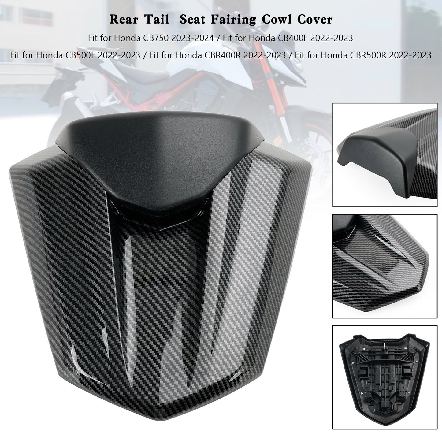 2022-2023 Honda CB500F Rear Tail Seat Fairing Cover