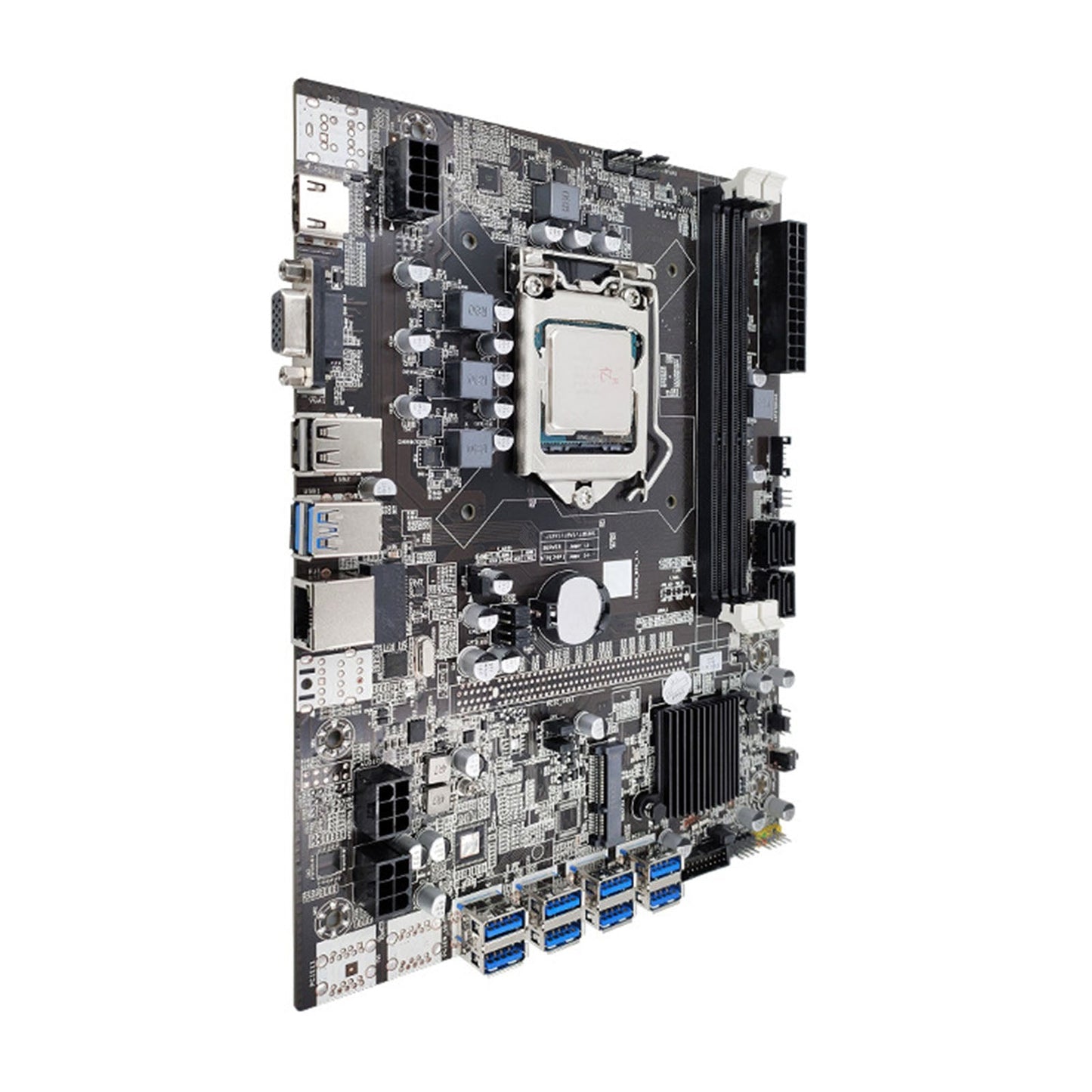 B250C-BTC PCI Express DDR4 Computer Mining Motherboard for LGA1151 Gen6/7