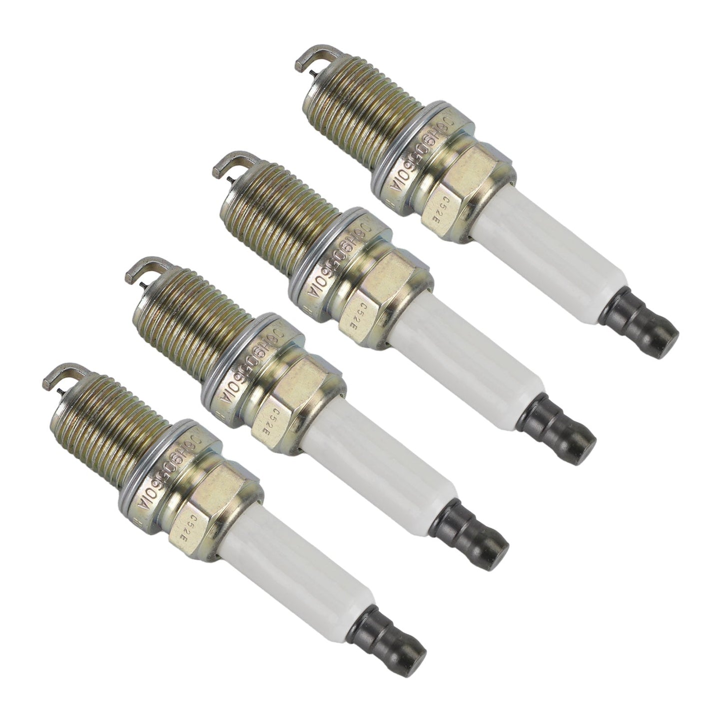 4x Spark Plugs 06H905604 06H905611 101905611G 0242245576 for Audi