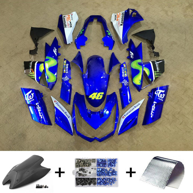 2010-2013 Kawasaki Z1000 Injection Fairing Kit Bodywork Plastic ABS#113