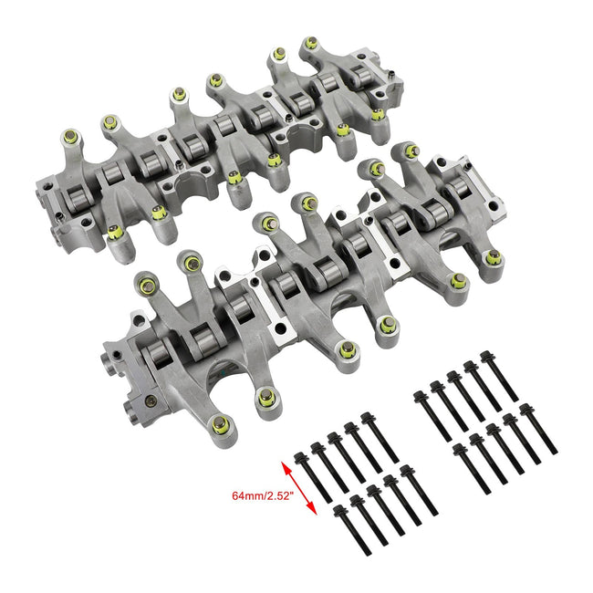 Chrysler 1999-2004 300M V6 3.5L Both Intake & Exhaust 2PC Engine Rocker Arm and Shaft Assembly 4892293AC