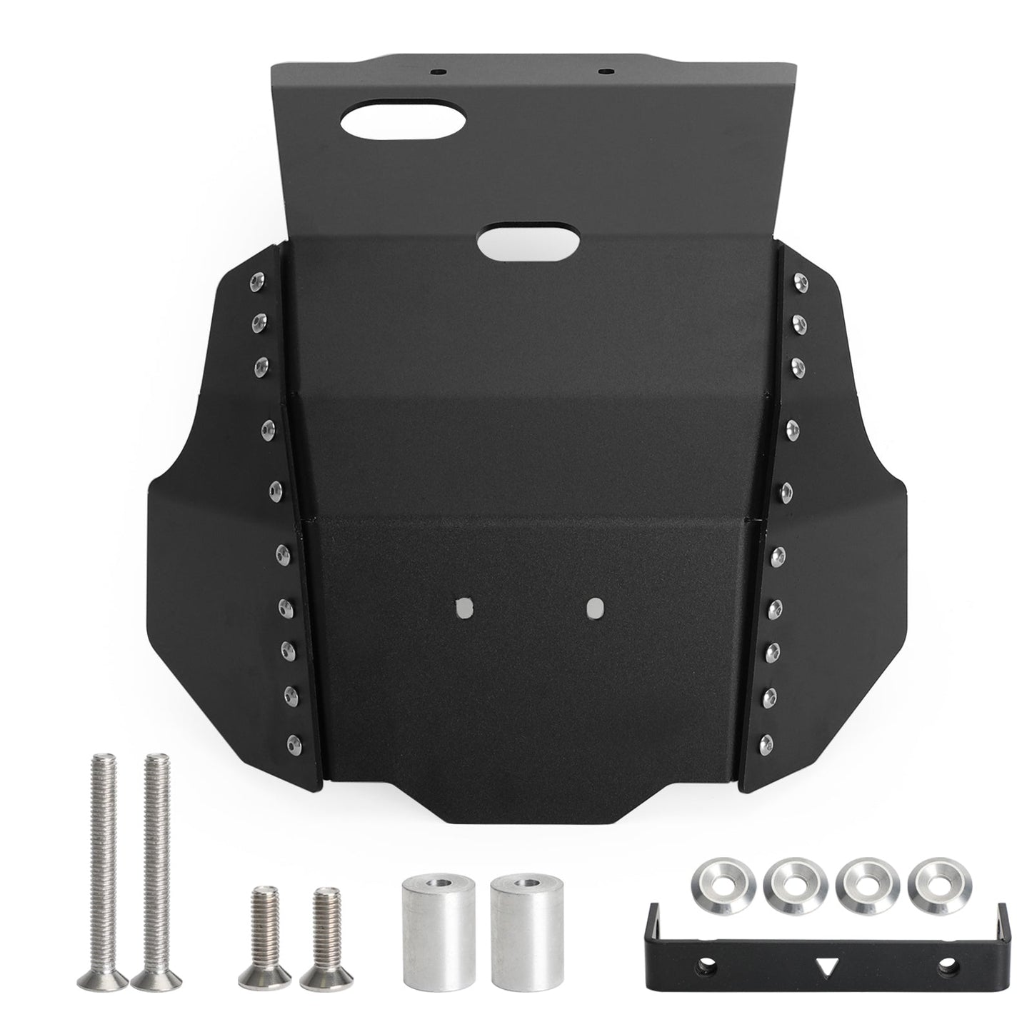 Engine Guard Skid Plate Chassis Black Fit for Honda CRF250L CRF300L 2021-2022