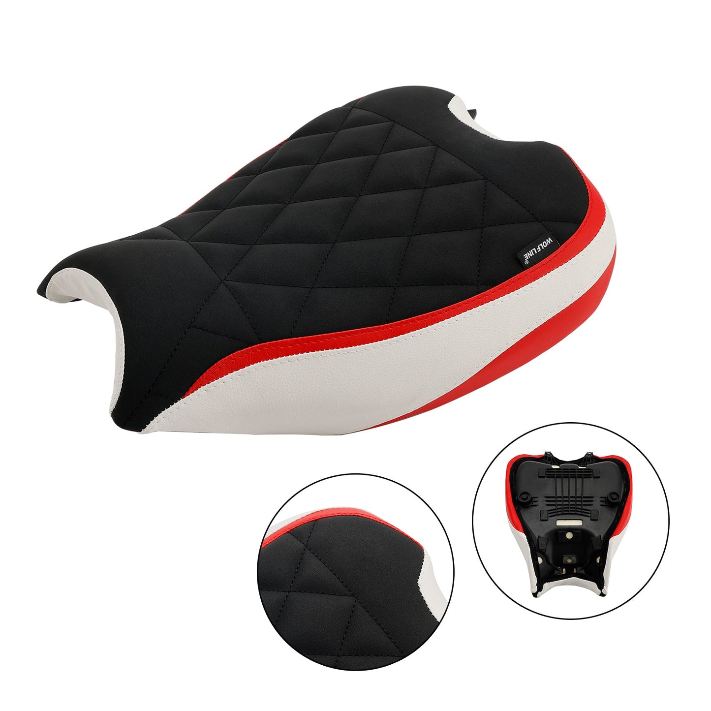 2022-2023 DU Streetfighter V2 strip Front Rider Seat Driver Cushion Pu