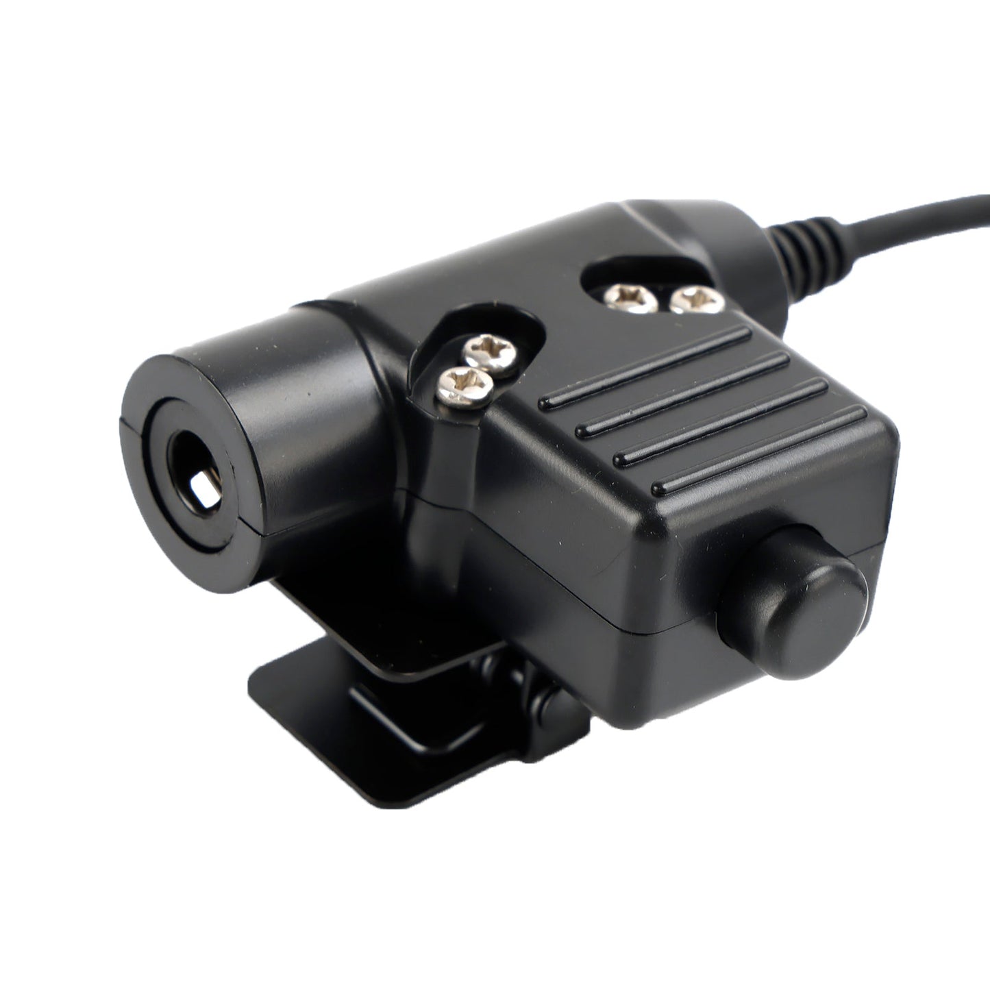 7.1-C8 Rear Mount Big Plug Tactical Headset For Sepura STP8000 STP8030 STP8035